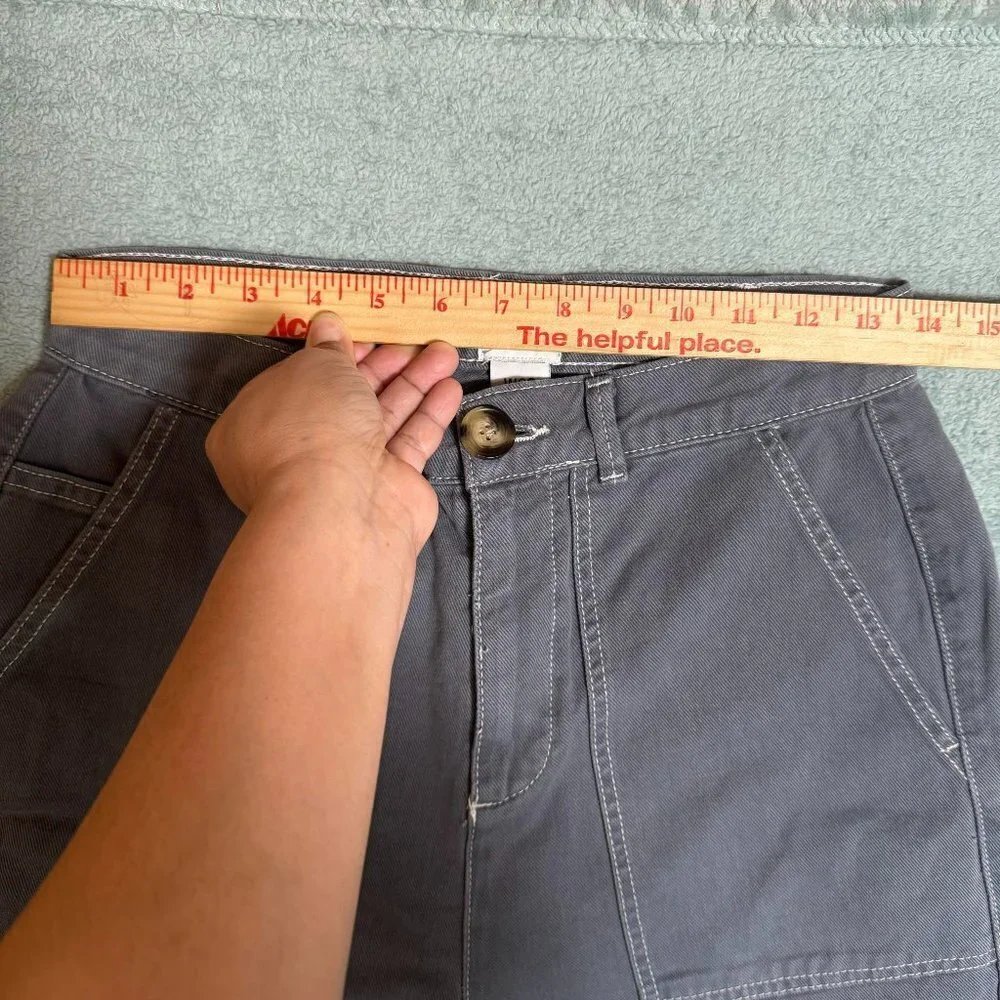 BDG Urban Outfitters High Rise Wide Leg Gray Size W29 - Picture 5 of 11